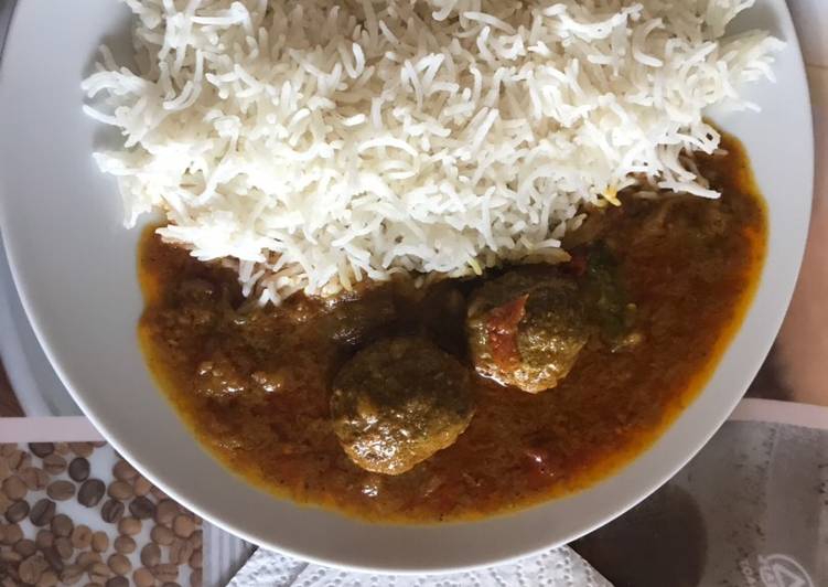 Step-by-Step Guide to Prepare Super Quick Homemade Kofte with white rice