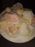 Colorful prawn crackers