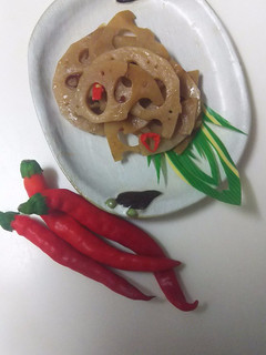 A picture of Simple Lotus Root Kimpira.