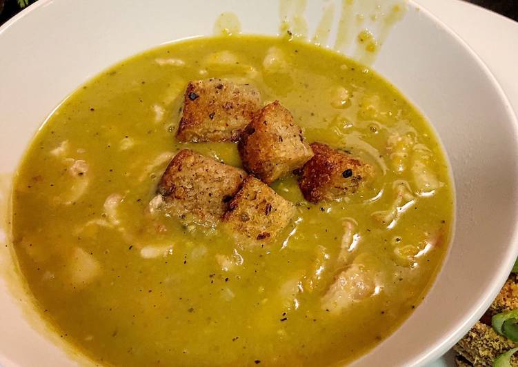 Recipe of Any-night-of-the-week Bacon Split Pea Soup (Instant Pot)