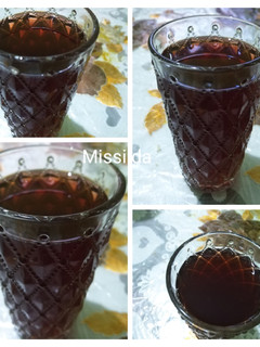 صورة لوصفة عصير العنب الاسود
