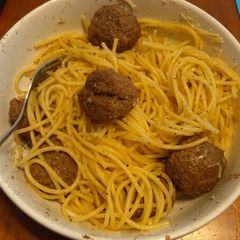 Spaghetti and Meatballs A picture of Spaghetti and Meatballs.