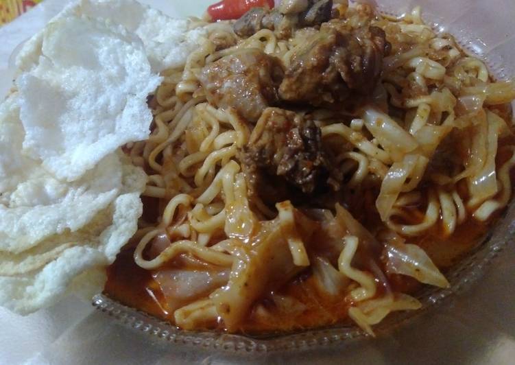 Resep Mie Aceh Ayam Kuah Mantul (mantap betul) yang Lezat