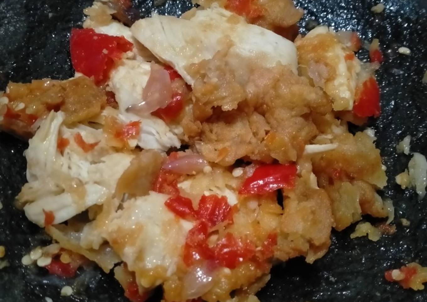 132.Ayam geprek