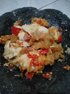 Foto resep 132.Ayam geprek