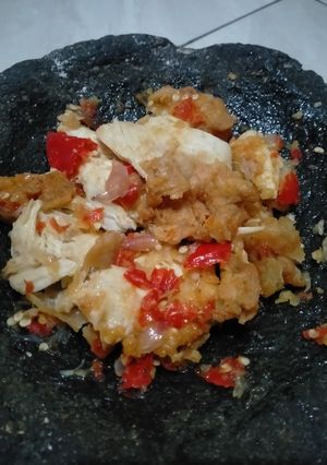 Foto resep 132.Ayam geprek