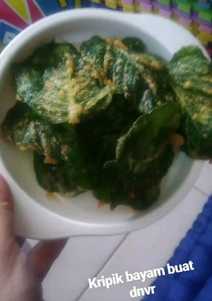 Foto resep Kripik bayam