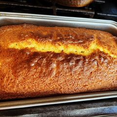 A picture of Easy Condensed Milk Pound Cake.