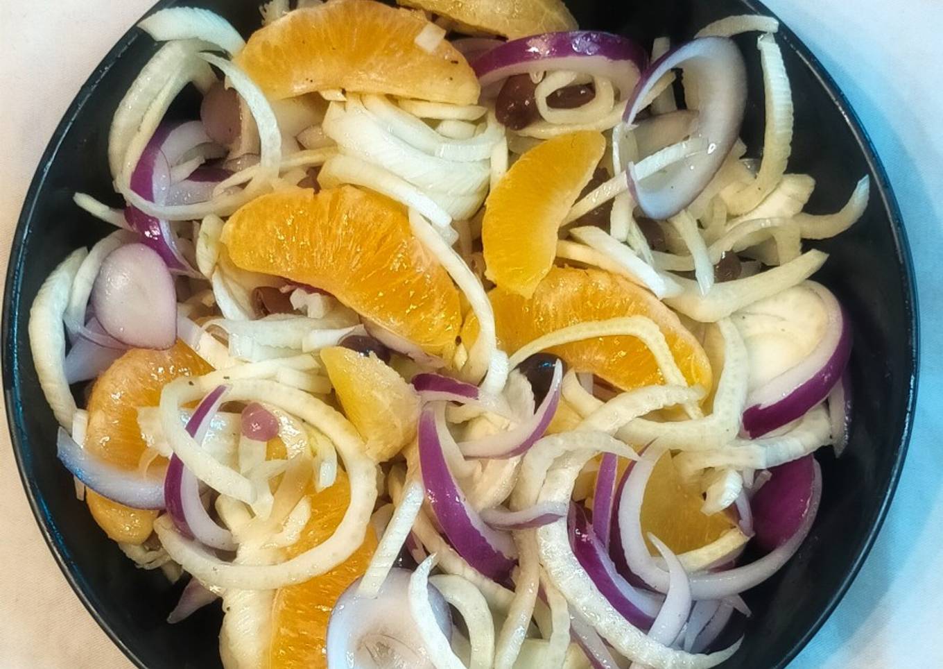 Salade de Fenouil à l'Orange