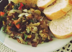 Foto de Salada de berinjela