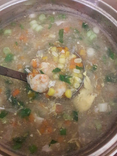 Foto resep Sup Jagung Udang