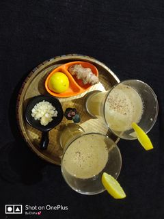 આદુ ફુદીના લીંબુ શરબત રેસીપી મુખ્ય ફોટો