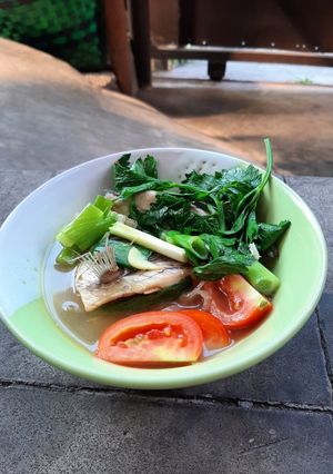Foto resep Sup Pindang Ikan Gurame Bumbu Iris Cemplung Sehat Yummy