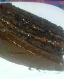 Pastel de triple chocolate