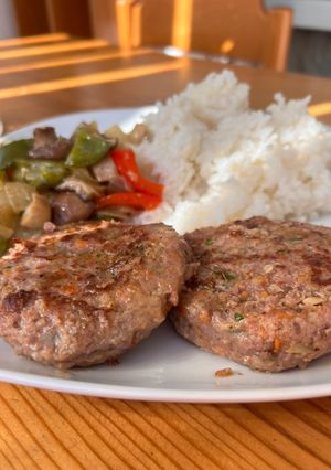 Una foto de Hamburguesas casera ‘extra jugosas’