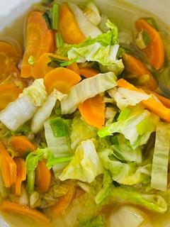 Foto resep 239. Sawi Wortel Tumis