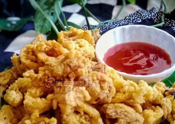 Resipi Sotong Celup Tepung Oleh Qleenalees Kitchen Cookpad