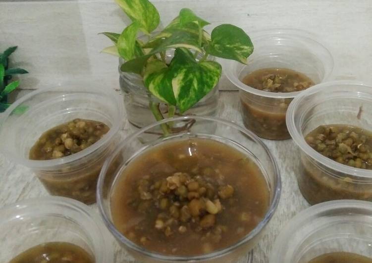 Bagaimana Menyiapkan Bubur kacang ijo Anti Gagal