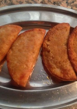 Foto principal de Empanadiilas de bacalao con pimientos