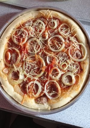 Foto resep Pizza tanpa proofing
