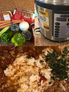 A picture of Stuffed Pepper Soup.