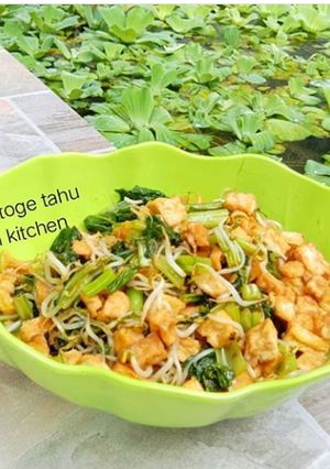 Foto resep Cah sawi toege tahu