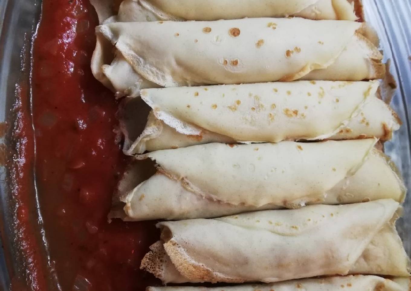 Canelones de pollo y calabaza 🎃