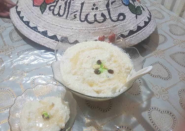 Easiest Way to Prepare Homemade Milky rice pudding