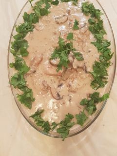 صورة لوصفة بيكاتا الدجاج بالمشروم