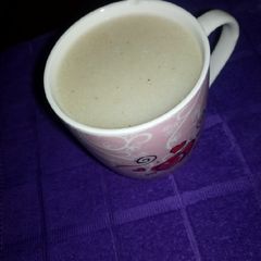 A picture of White porridge.
