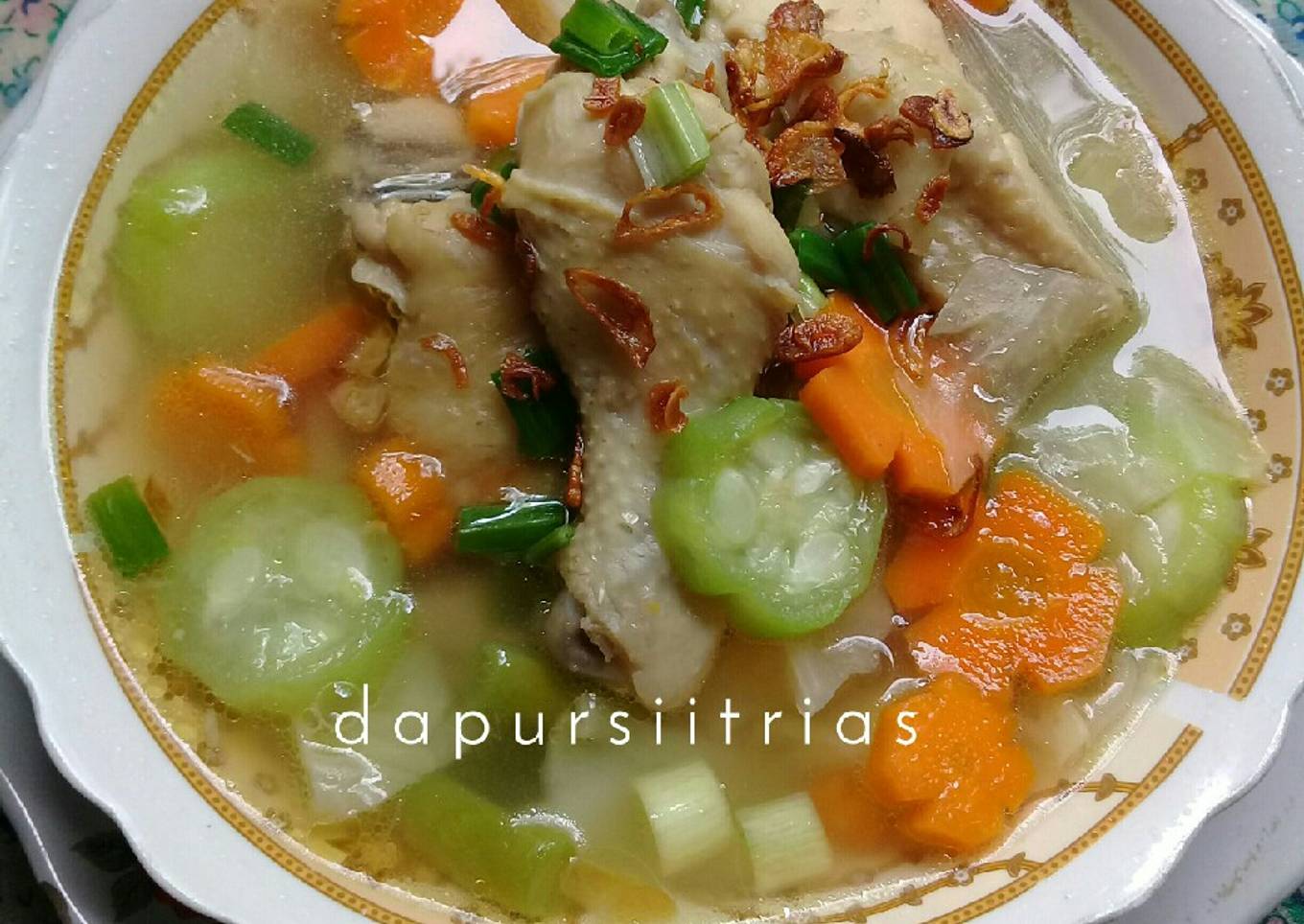 Sup Ayam Aneka Sayur