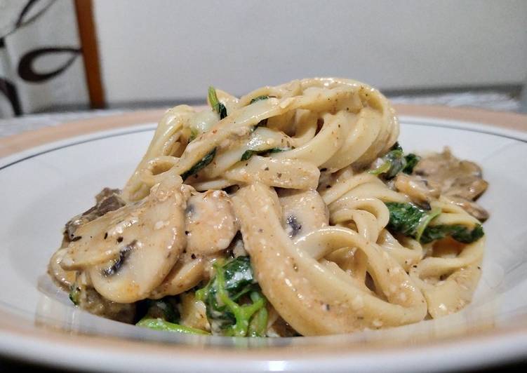 Bagaimana Membuat Fettuccine Creamy Cajun, Bisa Manjain Lidah