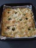 Focaccia con pane carasau