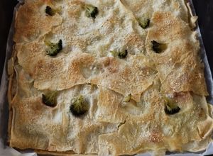 Foto di Focaccia con pane carasau
