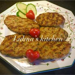 A picture of Ground Beef Kebabs:.