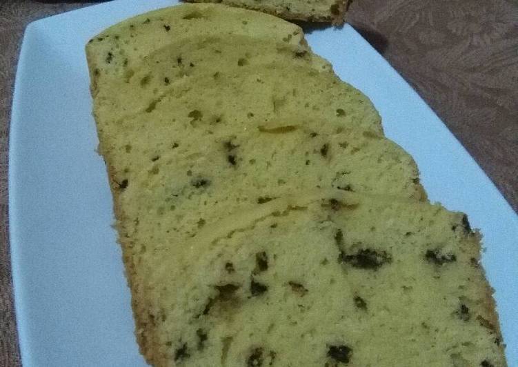 Bolu gula merah berbintik