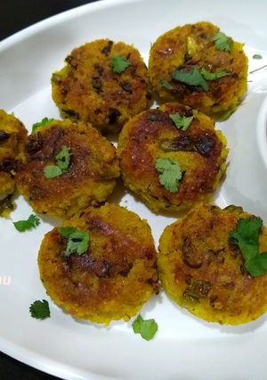 A picture of Veg Patties.