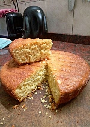 Una foto de Tortita de mandarina semi diet