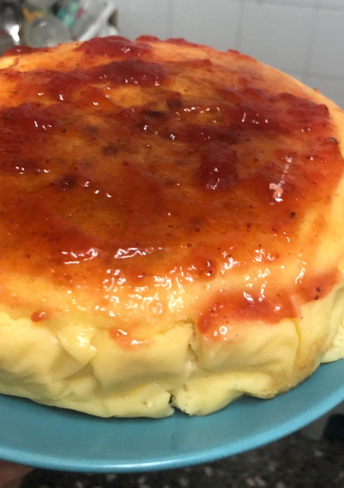 Una foto de Tarta de queso cremosa 🍰🧀