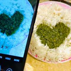 ملوخية اليوم الوطني-レシピのメイン写真