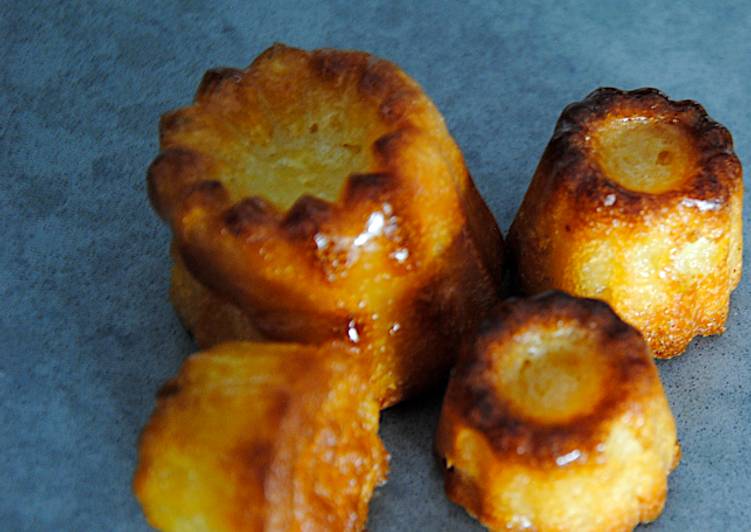 Comment à Préparer Parfait Cannelés à la fleur d&#39;oranger