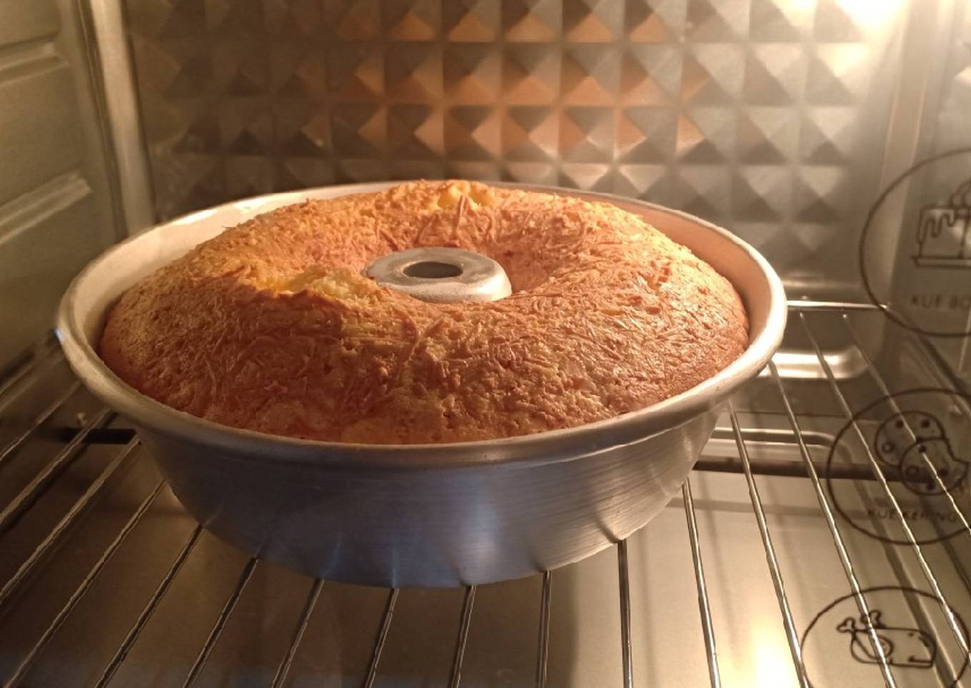 Butter cake keju