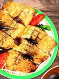 Grilled rainbow trout (BBQ)