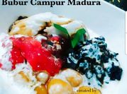 Gambar bubur ketan hitam toping