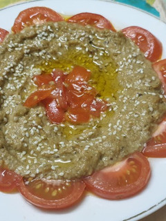 صورة لوصفة متبل الباذنجان المشوي