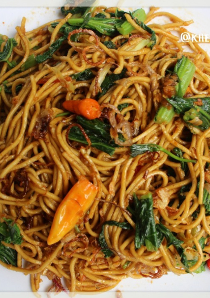 Foto resep Mie Goreng Jawa Pedas Enak / mie tek tek pedas