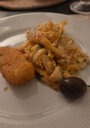 Una foto de Bacalao a Brás