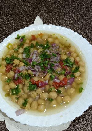صورة لوصفة حمص بزيت الزيتون