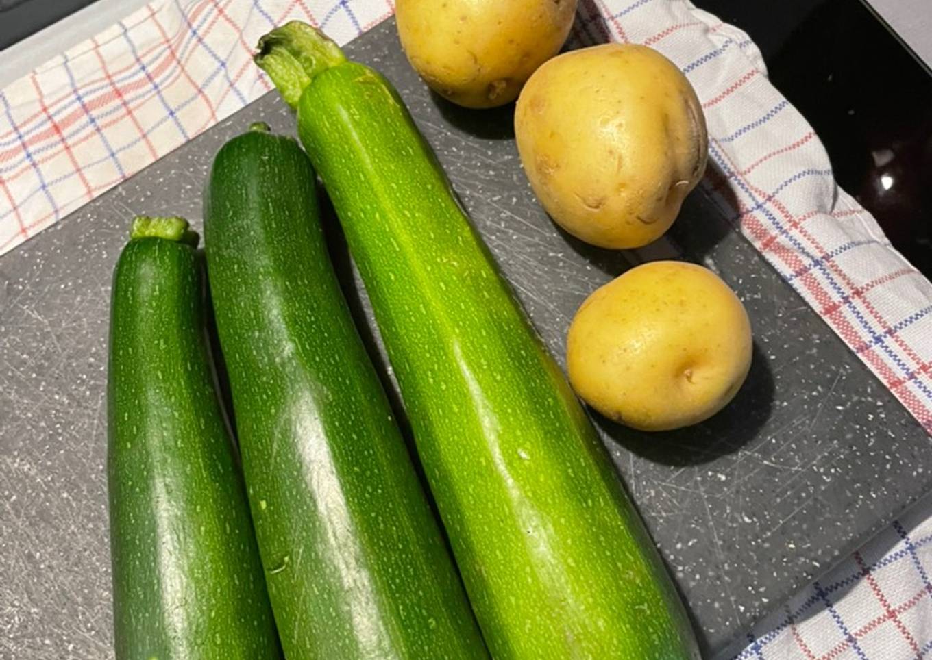 Velouté courgette chèvre