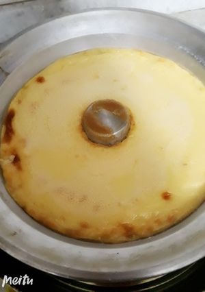 Una foto de Flan